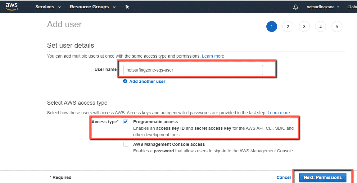 How to create users and groups in AWS