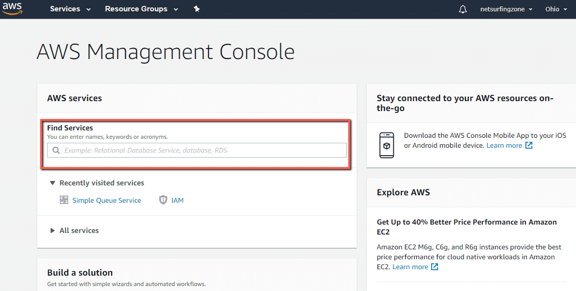 create an aws sqs queue using boto3